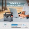 ALLPOWERS Portable Power Station 300W (Peak 500W), 288Wh Backup Battery Power Supply with Pure Sine Wave 110V / 220V AC Outlets - us