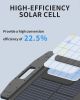 Solar Panel, Foldable Portable Solar Panel Battery Charger Kit with Adjustable Kickstand,