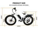 AOSTIRMOTOR 26 750W Camouflage Electric Bike Fat Tire P7 48V 12.5AH Removable - Default