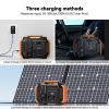 FF Flashfish AC 230V 500W(Peak 1000W) Portable Power Station EU Solar Generator 540Wh 120W DC Power Battery Camping Outdoor RV - 230V Universal