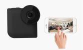 CW3 Home Security 720P Wifi IP Camera Audio Record SD Card Memory P2P HD Surveillance Wireless Camera Baby Monitor built in 32GB - black