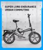 ZHENGBU K6 16" dual full suspension electric bicycle 36v 48v 400w mini ebike 16 inch folding kids electric bike - 20 - 10.4ah