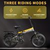 ZHENGBU HM20 Folding 20 Inch 750W Power Portable Electric Bicycle - blue - 750w