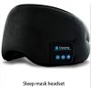 Sleep Mask; WirelessSleeping Headphones Music Earbud EyeMask For Side Sleepers Men; Women Girl Ultra Soft Thin Speakers Cool - Dark Grey