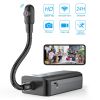 LT221 Wireless 4K DIY Mini Camera Remote Monitoring Wifi HD Video Recorder Micro Camcorder Mini Cam Motion Detection DV Camera built in 32GB - black