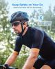 Sport Wireless Bone Conduction Earphones – Open-Ear Safety Design, IPX6 Sweatproof, 8 Hrs Call, US Dropship - Black