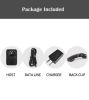 PV9 V9 Mini Camera 4K 1800P Police Camera Wide Angle Small DVR Camera Digital Video Recorder Dashcam Body Cam Camcorder - 32GB