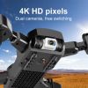 S60 Drone No Camera WiFi Collapsible RC Quadcopter Helicopter Toy-1 Battery - 1080P - 2