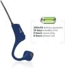 Sport Wireless Bone Conduction Earphones – Open-Ear Safety Design, IPX6 Sweatproof, 8 Hrs Call, US Dropship - Blue