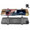 Rearview Mirror Car DVR Dual Dash Cam