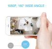 WX5 Mini Camera Wireless Wifi 1080P Surveillance Security Night Vision Motion Detect Camcorder Baby Monitor IP Cam built in 32GB - black
