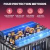 POWERWIN 320Wh Portable Power Station PPS320 Solar Generator 300W LiFePO4 Battery PD100W Fast Charge Gas Boiler Camping Inverter - US PLUG 110V