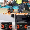 Portable Generator w/solar panel
