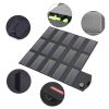 ALLPOWERS 100W 18V 12V Portable Solar Panel Foldable Solar Battery Charger for Laptop Mobile Phone Power Station Travel Camping - Black