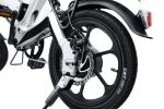 ZHENGBU X6 20inch 400W 10.4AH Electric bicycle Small men and women help ebike ultra-light folding electric bike - 400W - 10.4AH