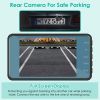 720P Dual Dash Cam Car Camera Recorder Looping Recording Car DVR Driving Vehicle Recorder with Motion Detection Light - Blue