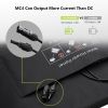 ALLPOWERS Solar Charger 18V100W Foldable Solar Panel Suit For Portable Power Station/Generator Outdoor Travel Camping - AS PICTURE