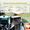 ALLPOWERS Portable Power Station 288Wh / 78000mAh Mobile Power Supply Solar Generators 300W Battery Power Storage For Camping - us