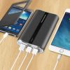Portable Charger PowerMaster 20000mAh Power Bank Total 5.8A Output 3-USB Ports External Battery Pack - Black