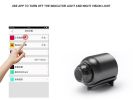 WX5 Mini Camera Wireless Wifi 1080P Surveillance Security Night Vision Motion Detect Camcorder Baby Monitor IP Cam built in 32GB - black