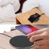 Wireless Charger Qi-Certified Ultra-Slim 5W Charging Pad for iPhone XS MAX/XR/XS/X/ 8/8 Plus - Black