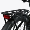 Electric Bike 750W 48V14AH 150KG 90KM Shimano 7S shift 26 inch genuine new fat tire +LCD meter +USB charging port +basket E Bike - Black