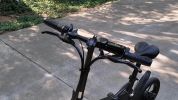 door to door A16 cheap folding mountain electric e bikes bicycle ADO ebike electric mountain fat city bike fast motor road bike - white