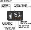 Westinghouse Portable Power Station and Solar Generator, Pure Sine Wave AC Outlet, Backup Lithium Battery, 194Wh, 300 Peak Watt - Default