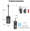 LT221 Wireless 4K DIY Mini Camera Remote Monitoring Wifi HD Video Recorder Micro Camcorder Mini Cam Motion Detection DV Camera built in 32GB - black
