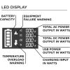 296Wh 600 Peak Watt Portable Power Station and Solar Generator, Pure Sine Wave AC Outlet, Backup Lithium Battery - Default