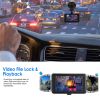 1080P Car DVR 3in Camera Dash Cam Camcorder Camera Recorder with 100Â° Angle Loop Recording Motion Detection - Black