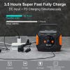 FF Flashfish 230V Portable Solar Power Station 320W 292WH Emergency Solar Generator Battery Pack Charger Power Bank Supply RV - 230V EU