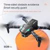 Mini Quadcopter Professional RC Drone HD Camera Three-sided Obstacle Avoidance Air Pressure Fixed Height Foldable Toys - One Camera-2 Battery