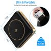 Magnetic Wireless Power Bank 10000mAh Magnetic Portable Charger MagSafe Wireless Power Bank Fit for IOS Phones 14/13/12/11 Series - Black