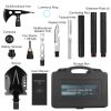 Multifunctional Shovel Axe Set Camping Survival Shovel Multitool Emergency Survival Gear with Extension Handles Carrying Box - Shovel Set