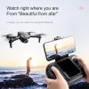 Mini Quadcopter Professional RC Drone HD Camera Three-sided Obstacle Avoidance Air Pressure Fixed Height Foldable Toys - One Camera-2 Battery