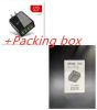 Illuminated 4USB Mobile Phone Charger 3A Charging Head - Black Box packaging - US plug