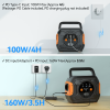 FF Flashfish A301 230V 320W Portable Power Station 292Wh Solar Generator 100W PD Battery AC Electric Power Bank for Outdoor Home - 230V Universal