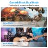 Wireless TWS 5.0 Earbuds Headphone in Ear Earphone Headset with Charging Case Waterproof Low Latency Game Mode - Black