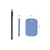 Chargomate Magnetic Portable Wireless Charger And Power Bank For Apple And Android - METALLIC PINK