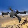 Foldable Air Drone FPV Live Video RC Quadcopter For UAV Beginner Custom Route; One Key Backward