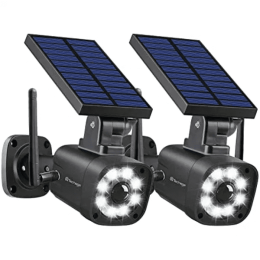 solar battery powered (fake security camera)